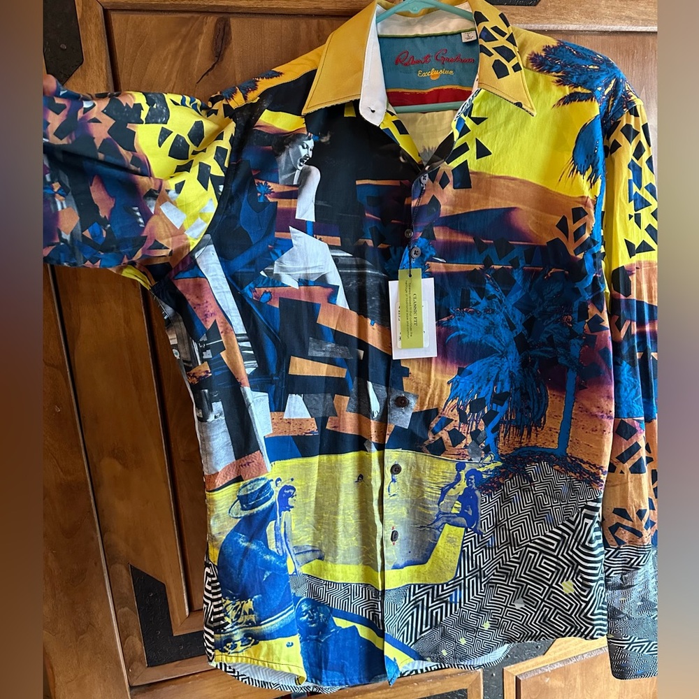 Brand New with Tags Robert Graham Exclusive Dress Shirt